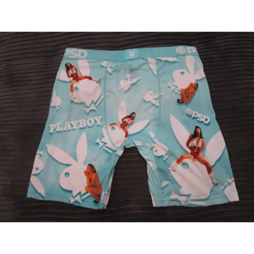 PSD Playboy Girls X White Bunny Men's Medium Underwear Boxer Briefs